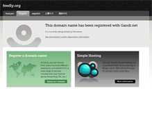 Tablet Screenshot of feedly.org